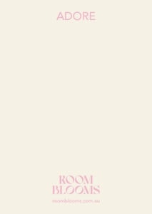Roomblooms, A Gift from the Heart. For the one you ADORE. Lord Byron, She Walks in Beauty, John Keats, Bright star would I were stedfast as thou art, Rabiʿa al-Basri, If I Adore You